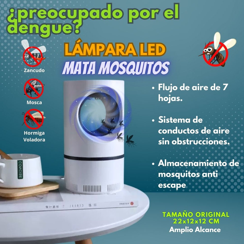 LAMPARA MATA MOSQUITOS Y ZANCUDOS